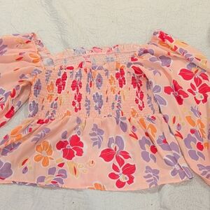 Floral Off-Shoulder Blouse